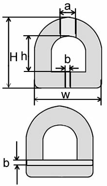 A plan about dimensions of DD type rubber fender