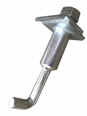 An J type anchor bolt for rubber fenders 