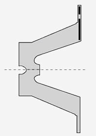 A plan of modified arch fender MAF